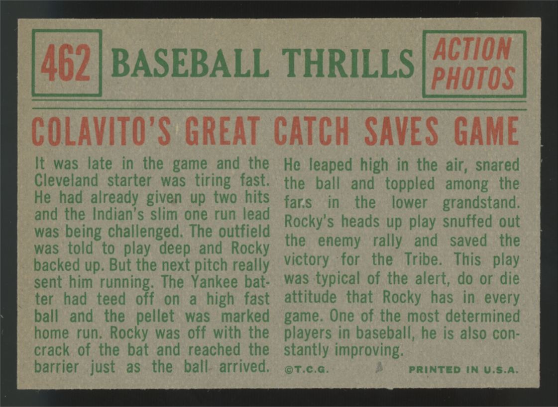 1959 Topps Baseball Thrills Set (10 cards) Mantle/Mays EX