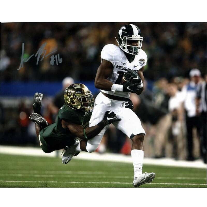 Aaron Burbridge Autographed Breaking Away From a Baylor Defender - Matte 8x10