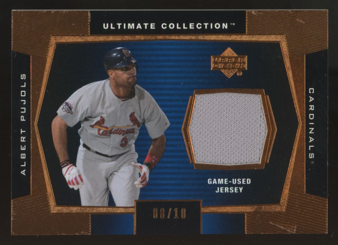2003 Ultimate Collection Albert Pujols Bronze Jersey Patch /10 #J-AP