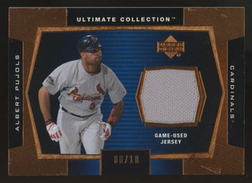 2003 Ultimate Collection Albert Pujols Bronze Jersey Patch /10 #J-AP