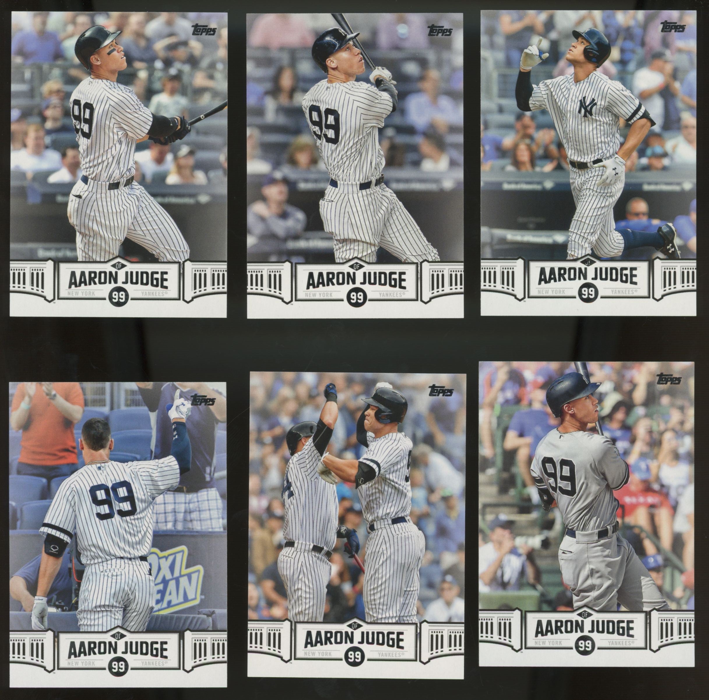 2018 Topps Aaron Judge Highlights Walmart Complete Set (30/30) "A"