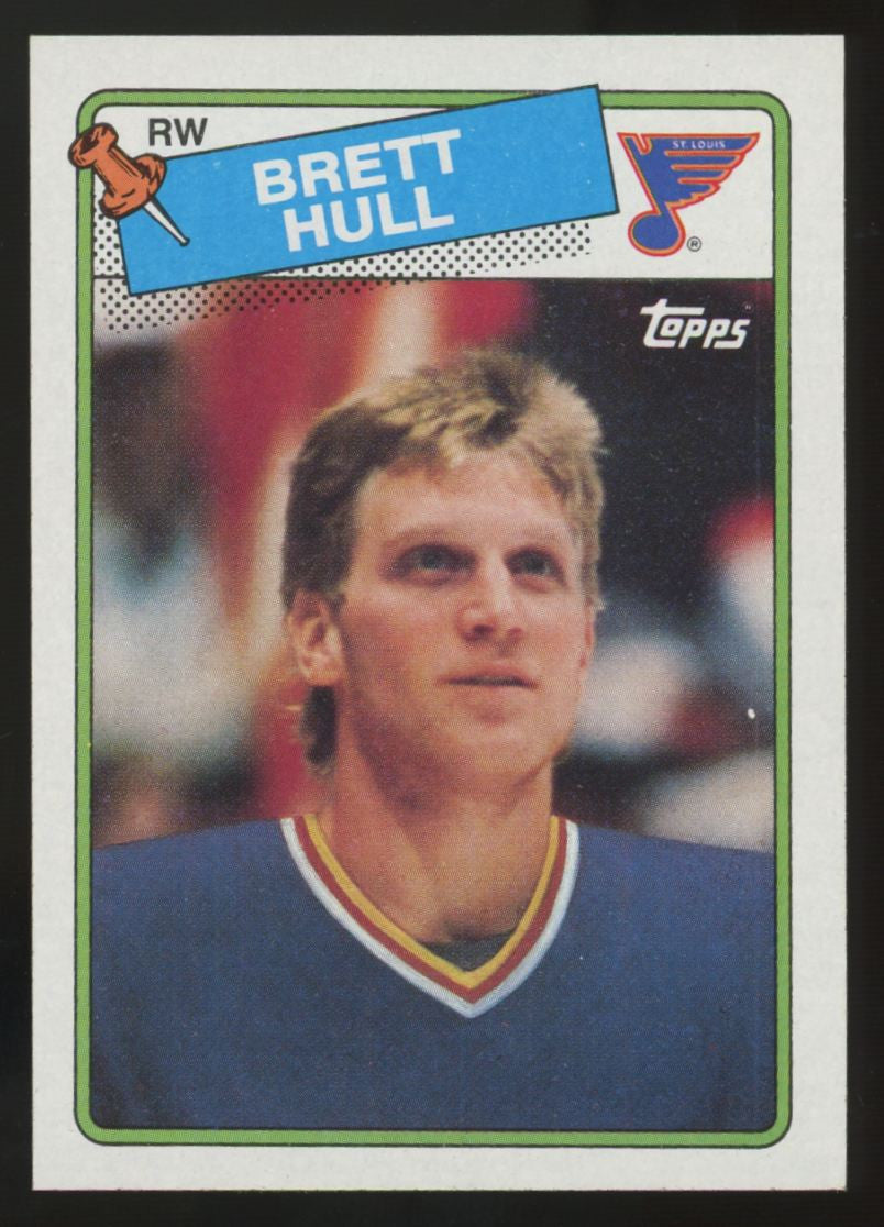 1988-89 Topps Brett Hull RC #66 NM-MT