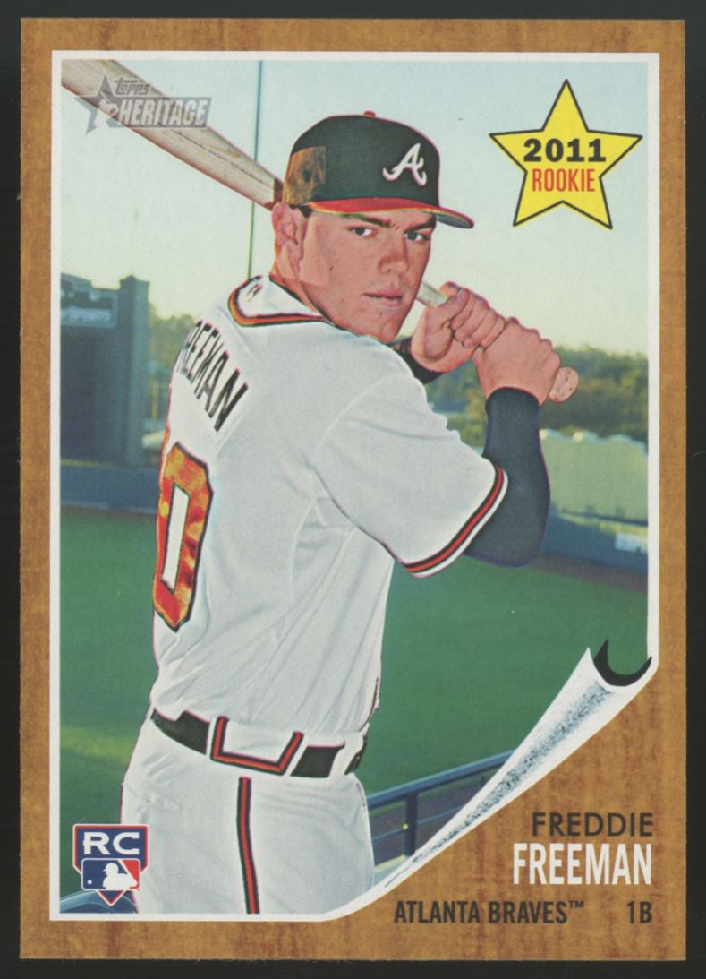 2011 Topps Heritage Baseball Complete Set w/ SPs (500) + Insert Set
