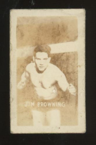1948 Topps Magic Jim Browning Wrestling Champions #4 Good