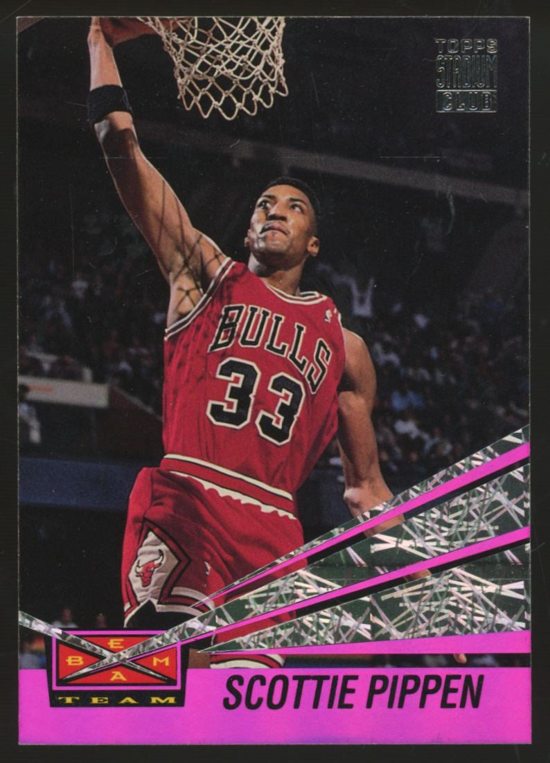 1993-94 Topps Stadium Club Scottie Pippen Beam Team #18