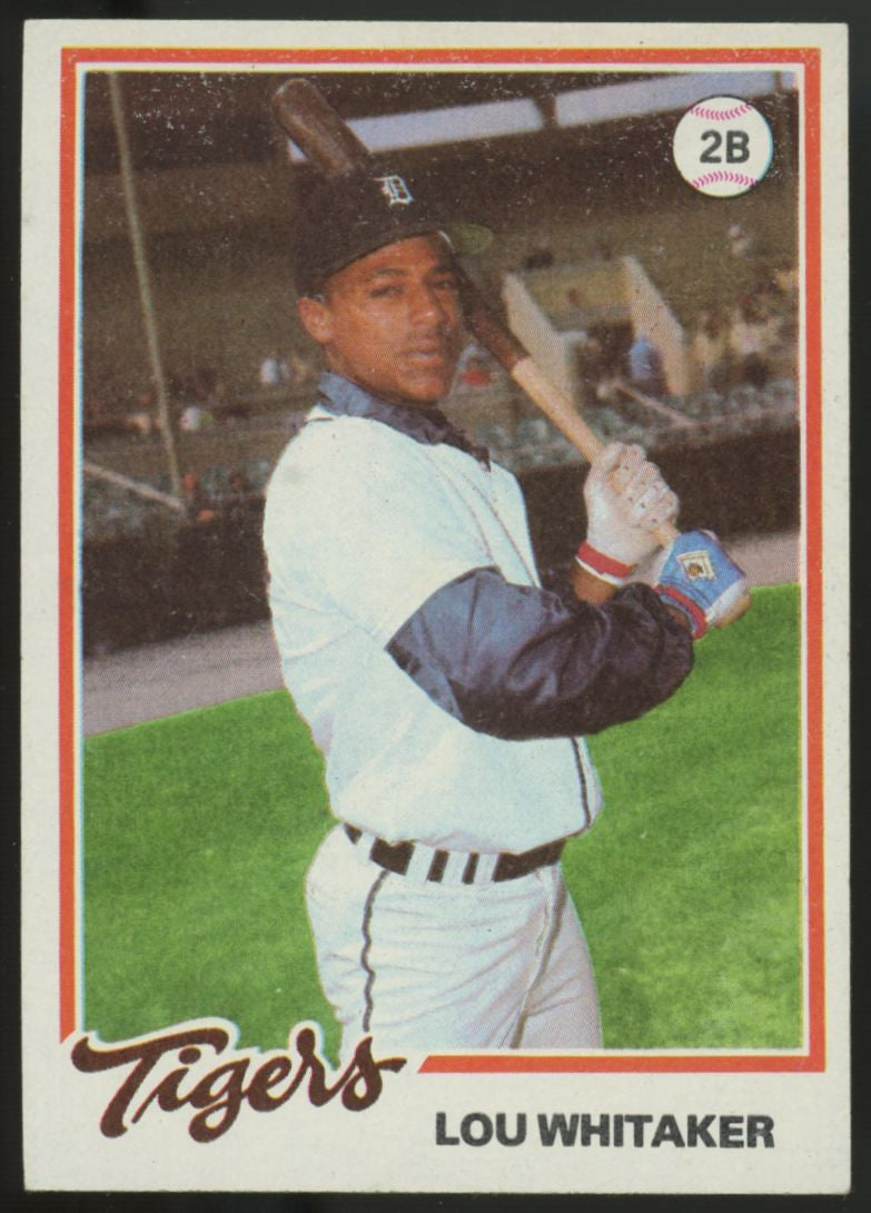 1978 Topps Burger King Detroit Tigers Complete Set Trammell / Whitaker EX/MT-NM
