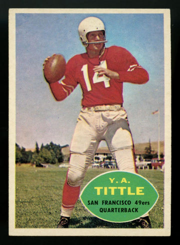 1960 Topps Y.A. Tittle #113 EX+