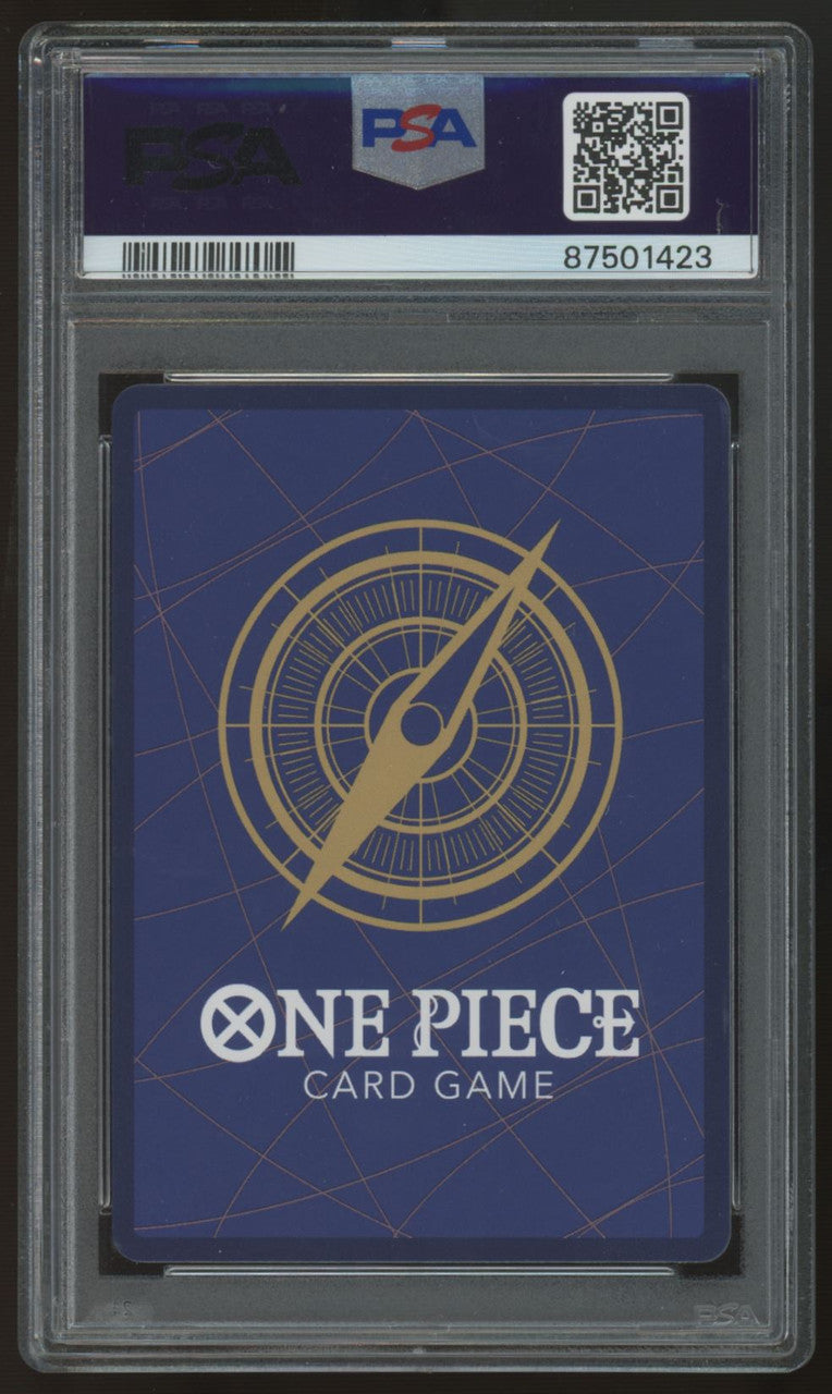 2023 One Piece Diamante OP04 Alt Art #028 PSA 10