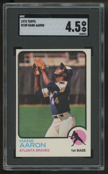 1973 Topps Hank Aaron #100 SGC 4.5