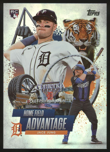 2025 Topps Series One Jace Jung RC Home Field Advantage #HA-15