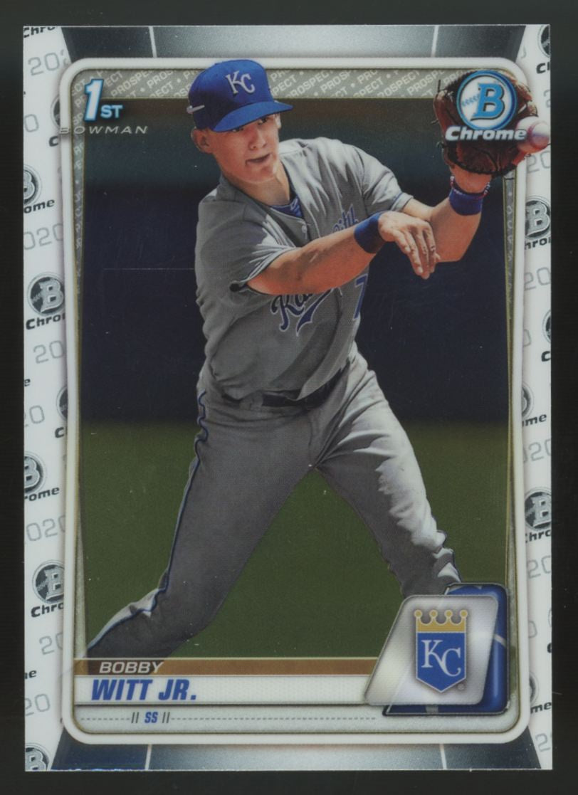 2020 Bowman Chrome Bobby Witt Jr. 1st Prospect #BCP-25