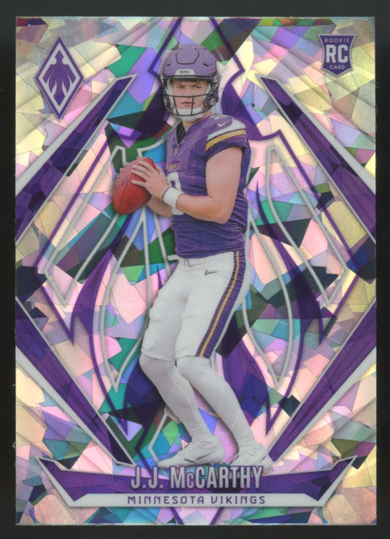 2024 Panini Phoenix J.J. McCarthy RC Ice #185