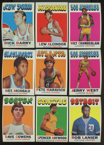 1971/72 Topps Basketball Complete Set (233) EX-NM
