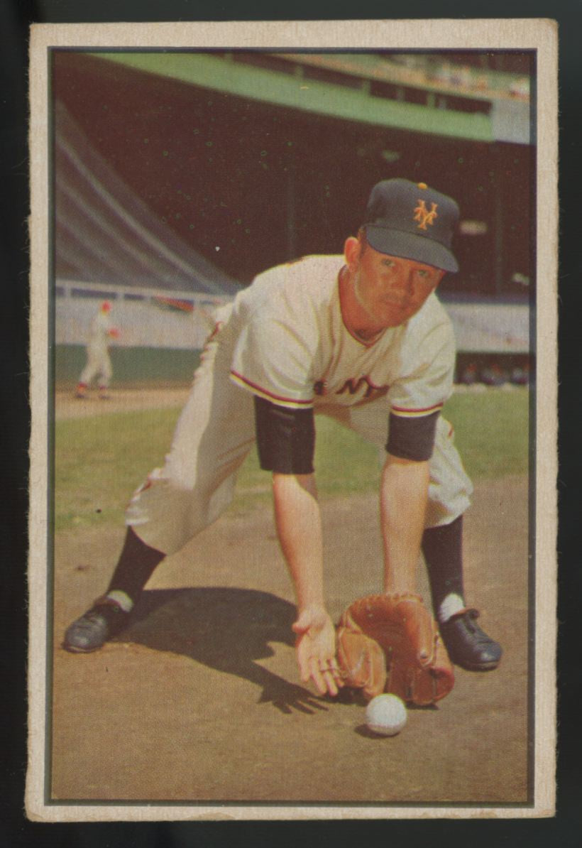 1953 Bowman Color Davey Williams #1 VG