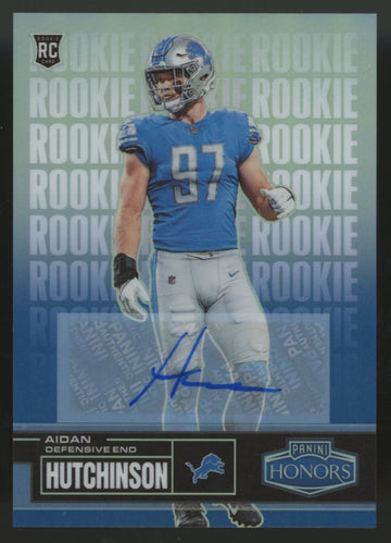 2022 Panini Honors Aidan Hutchinson RC Signatures Auto /49 #73