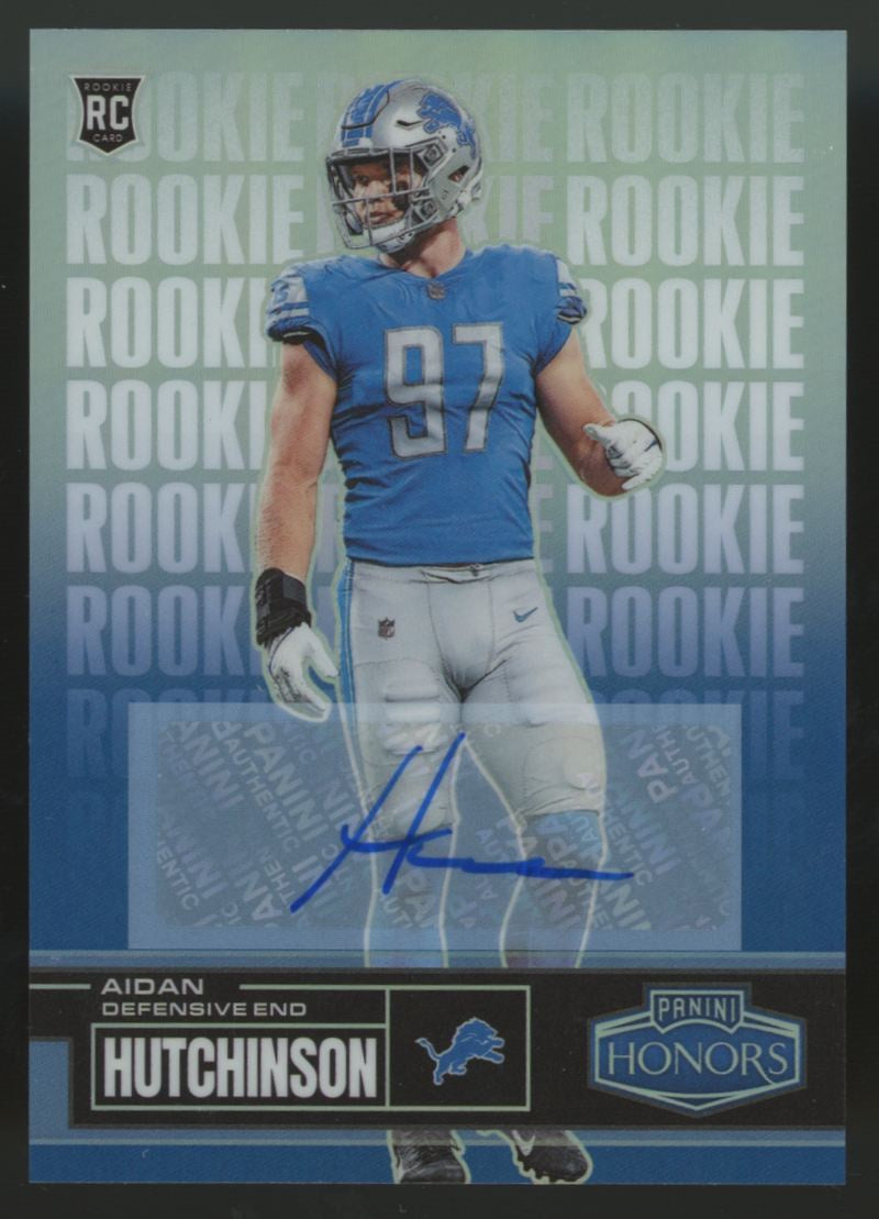 2022 Panini Honors Aidan Hutchinson RC Signatures Auto /49 #73