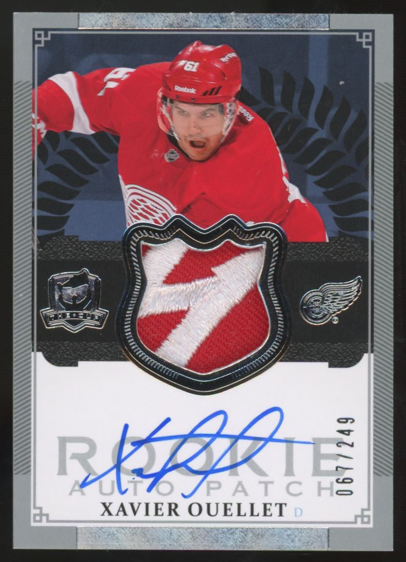 2013-14 Upper Deck The Cup Xavier Ouellet RC Patch Auto RPA /249 #161