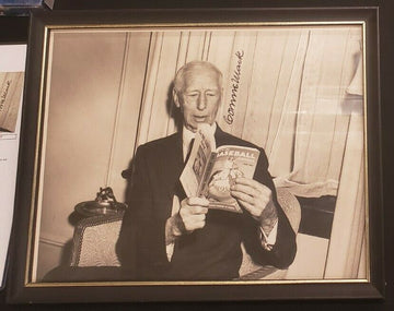 Connie Mack Signed Autographed 11x14 Photo Framed JSA