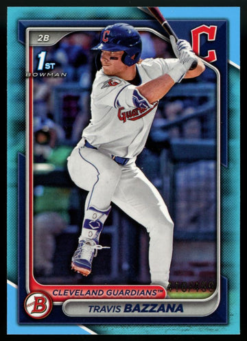 2024 Bowman Draft Travis Bazzana 1st Sky Blue /499 #BD-1