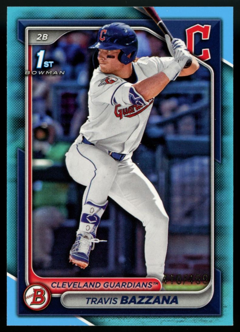 2024 Bowman Draft Travis Bazzana 1st Sky Blue /499 #BD-1