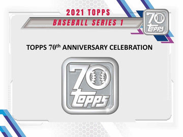 2021 Topps Series 1 Baseball Hobby Jumbo Box