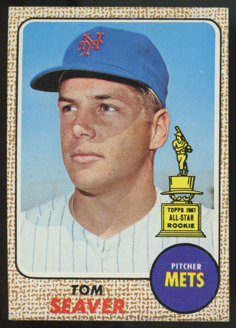 1968 Topps Tom Seaver RC #45 VG (Wrinkle)