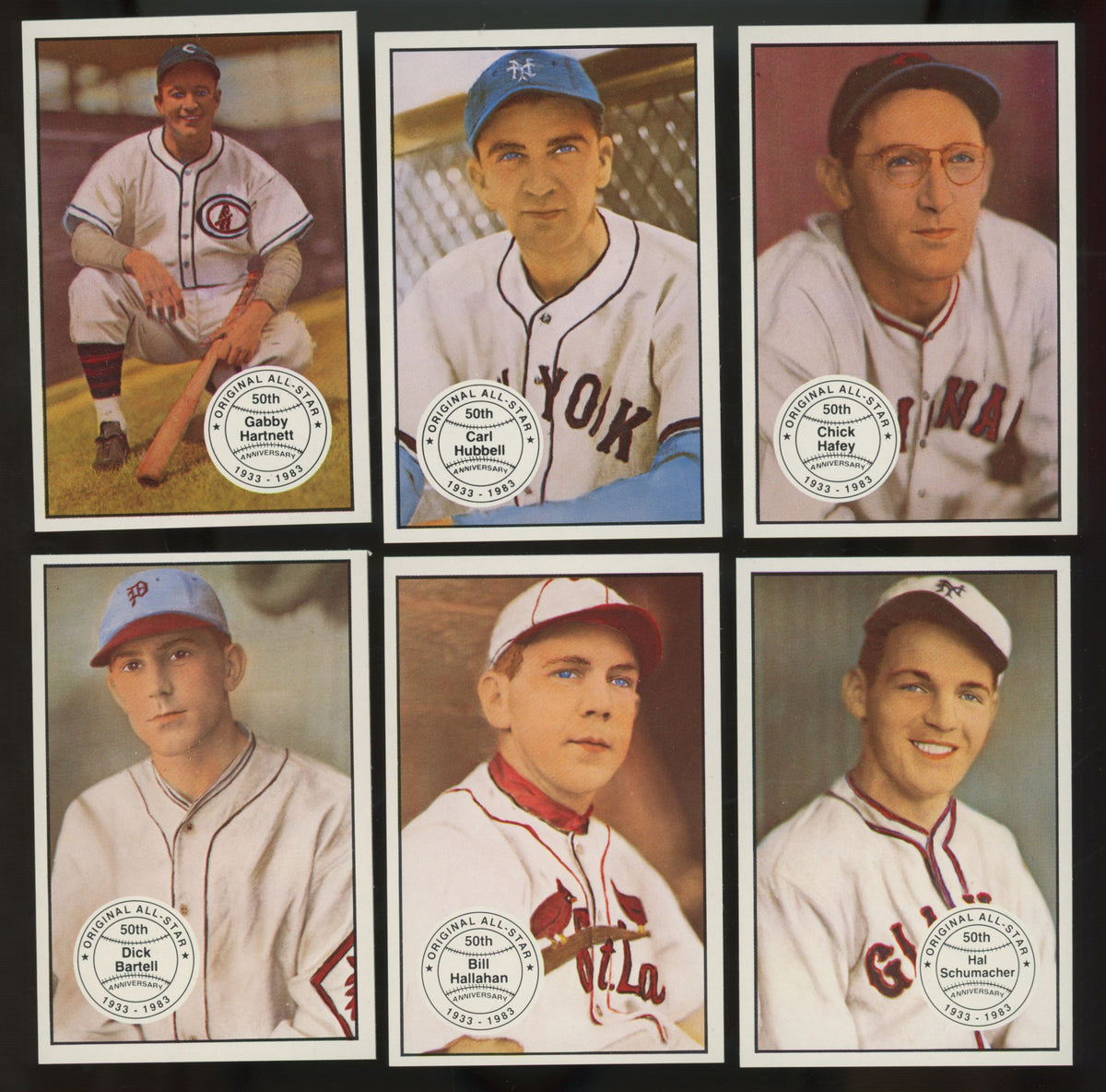 1983 Big League Collectibles Original All Star Baseball Complete Set (40/40) "A"
