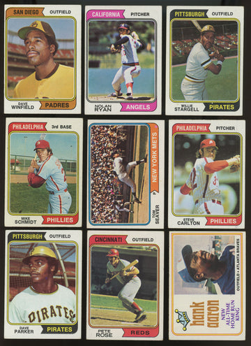 1974 Topps Baseball Complete Set (660) VG/EX Winfield Parker RC