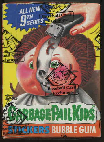 1987 Topps Garbage Pail Kids Series 9 Wax Box BBCE Wrapped Sealed (Canada)