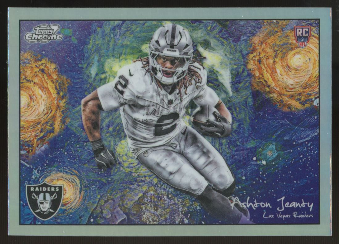 2025 Topps Chrome Cosmic Ashton Jeanty RC  Stars In The Night #STN-4