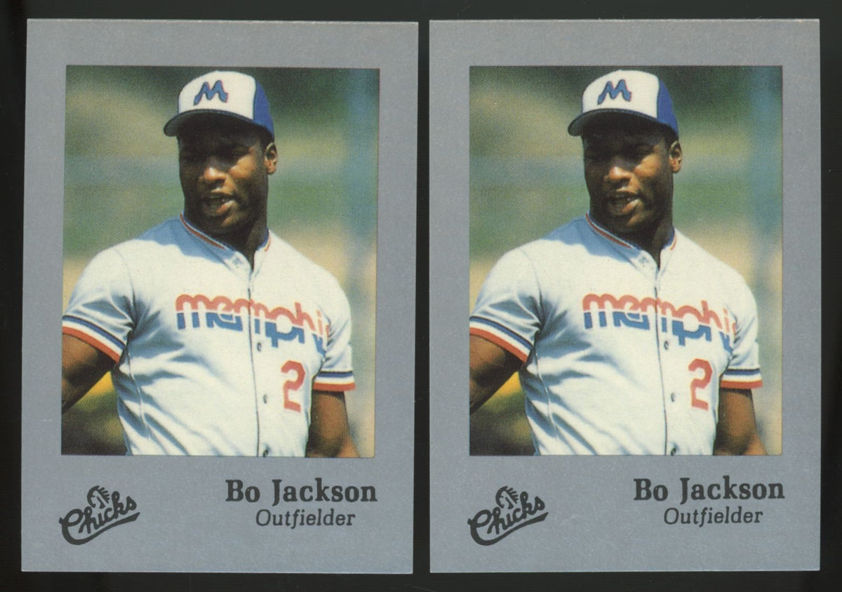 1986 Time Out Sports Bo Jackson RC Memphis Chicks #28 (Lot Of 20)