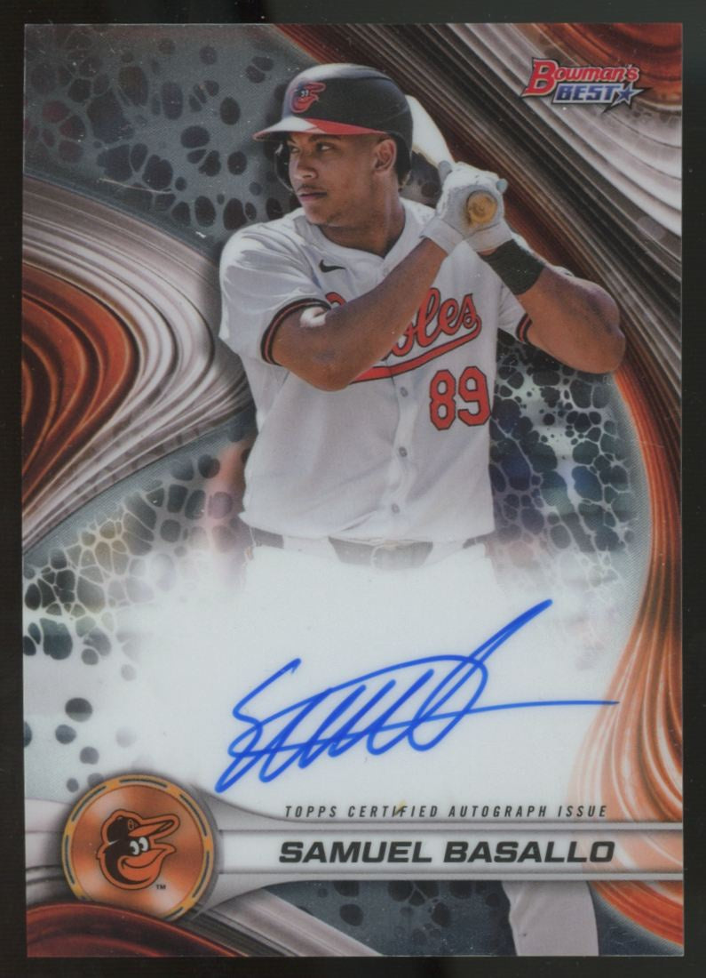 2024 Bowman's Best Samuel Basallo Auto #B24-SB