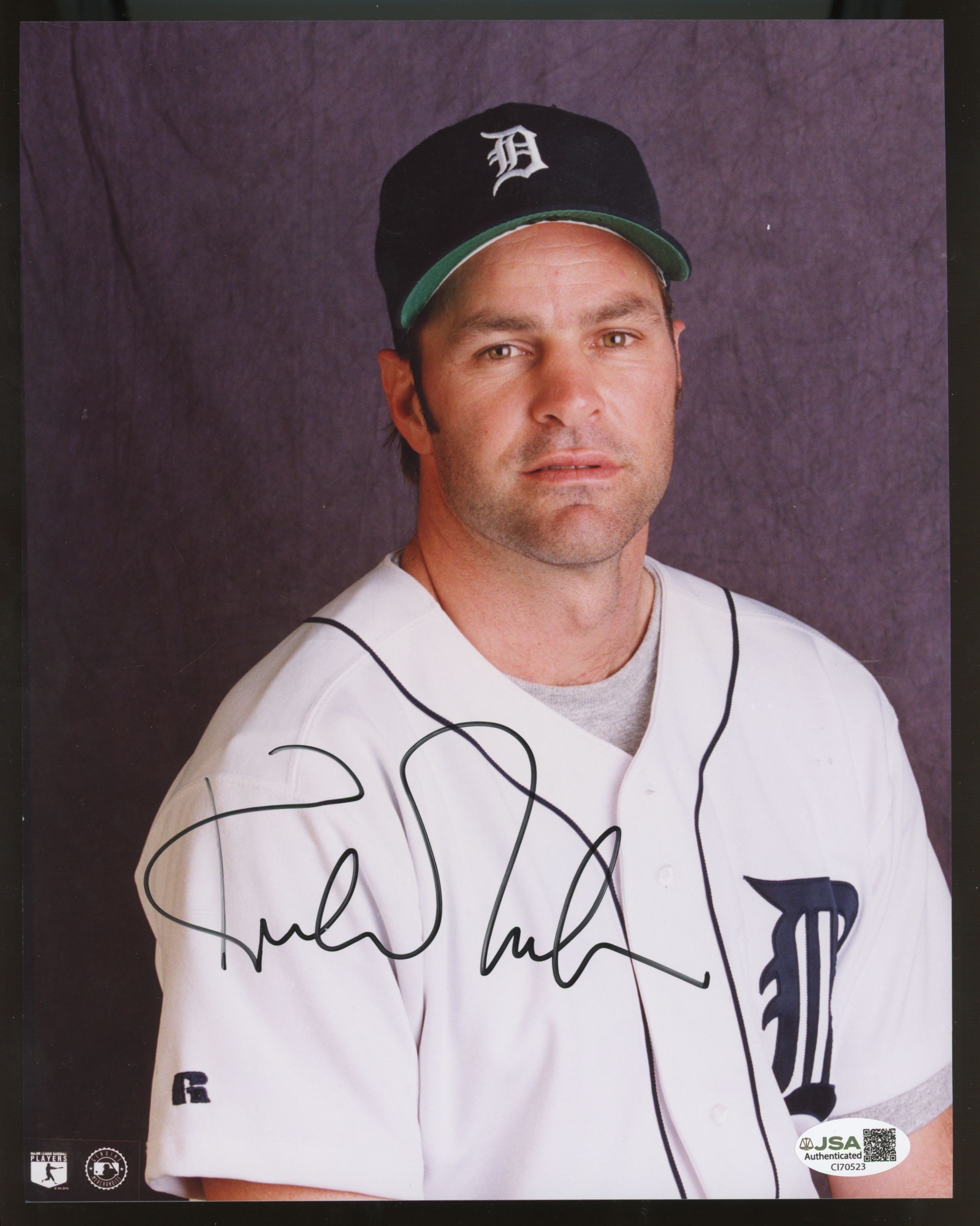 Kirk Gibson Signed Autographed Photo 8x10 JSA Authentic
