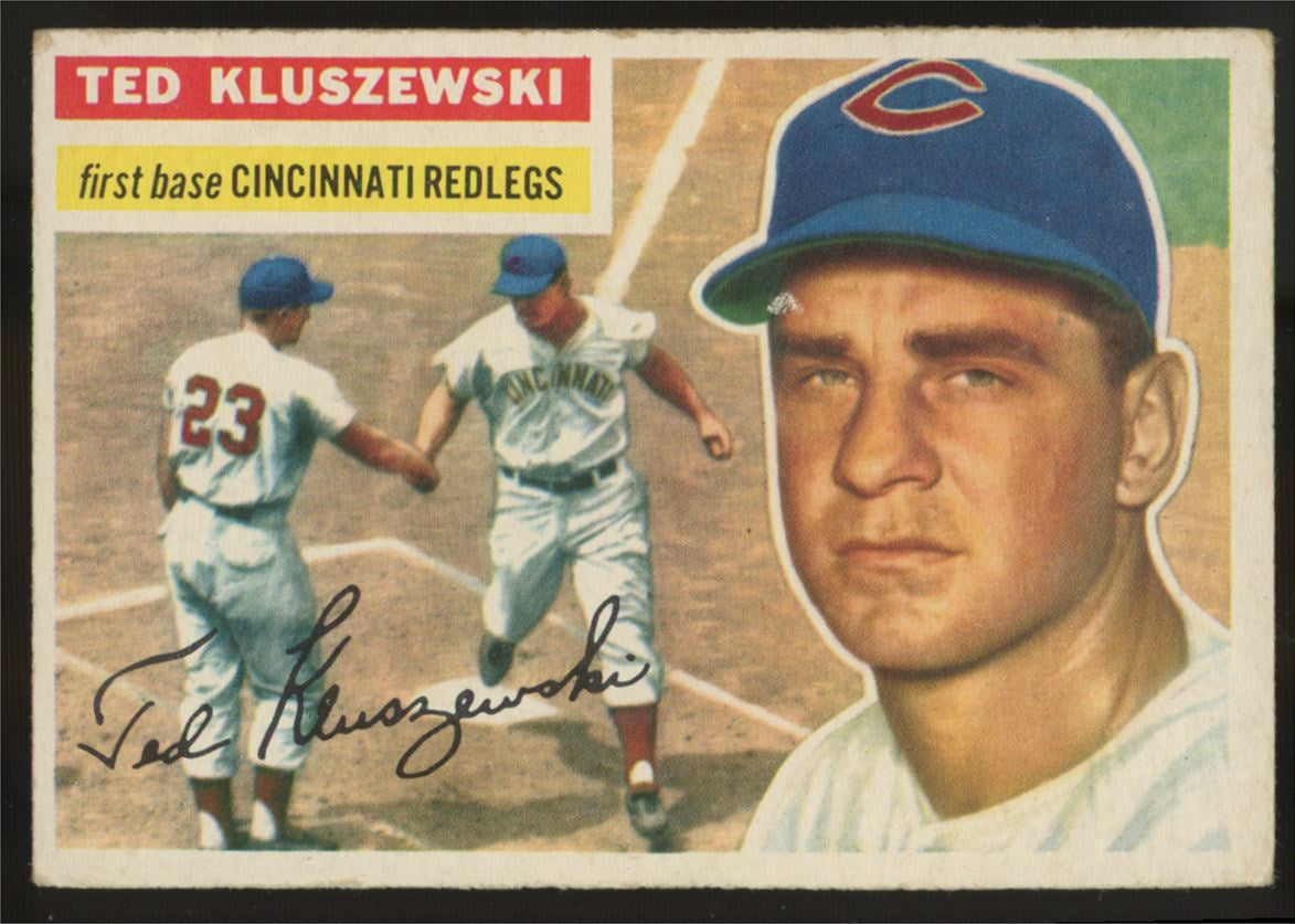 1956 Topps Ted Kluszewski #25 VG/EX