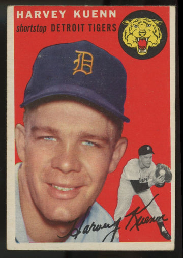 1954 Topps Harvey Kuenn RC #25 VG/EX