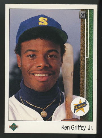 1989 Upper Deck Ken Griffey Jr. RC #1 NM "K"