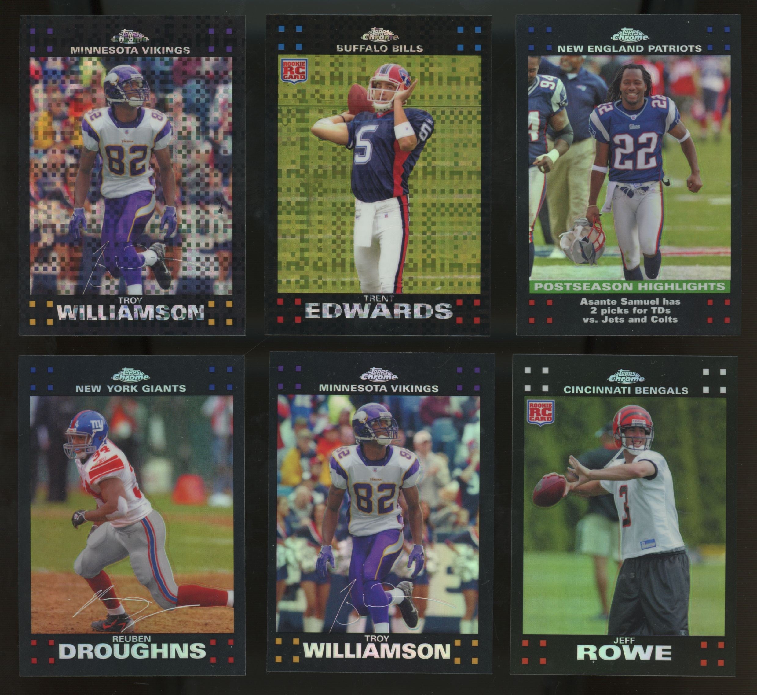 1990s-2010s Topps/Bowman Football Refractors (Lot of 66)