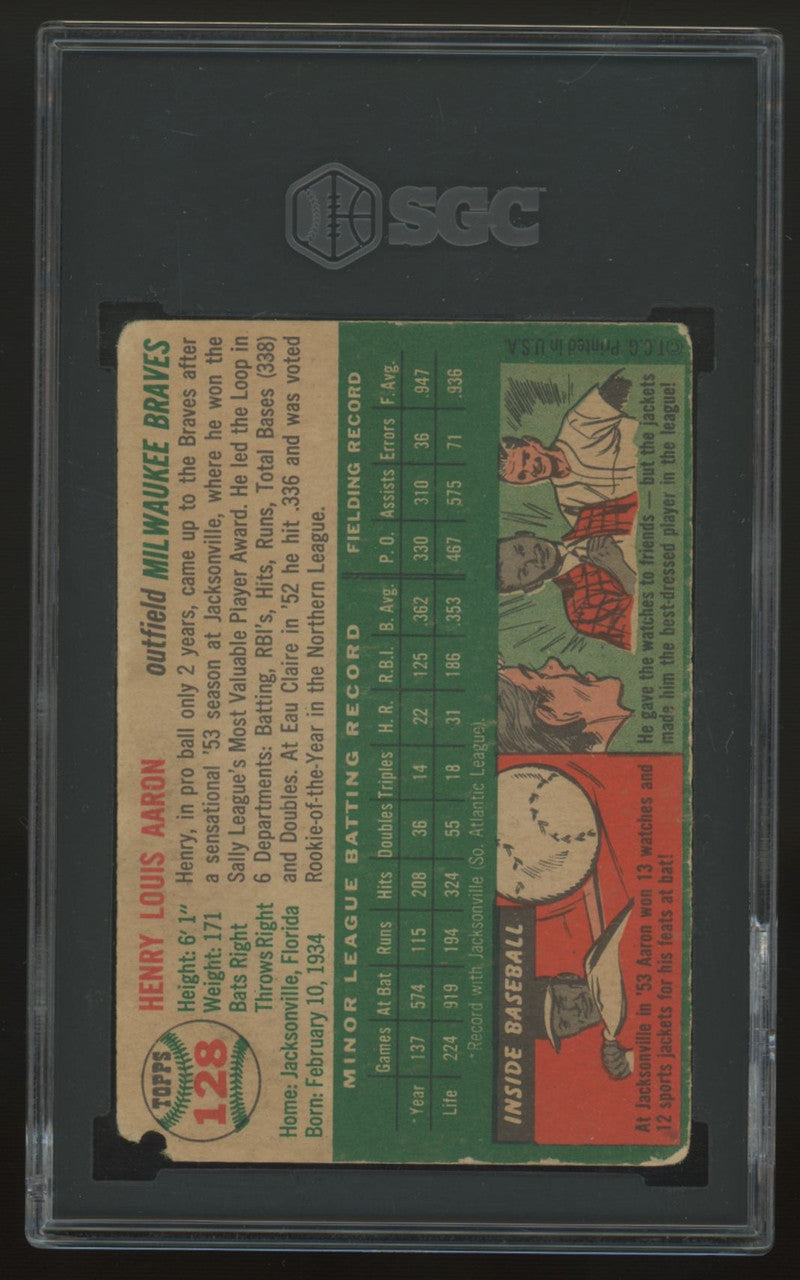 1954 Topps Baseball Complete Set (250) Overall VG-EX w/ Graded