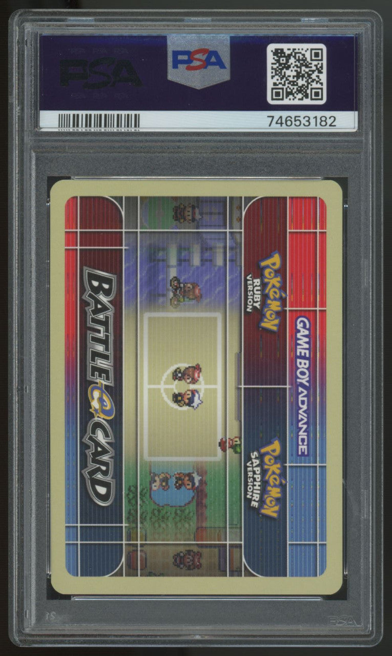 2003 Pokemon Hiker Hugo Battle-e Series 1 Hidden Ruins #A019 PSA 10