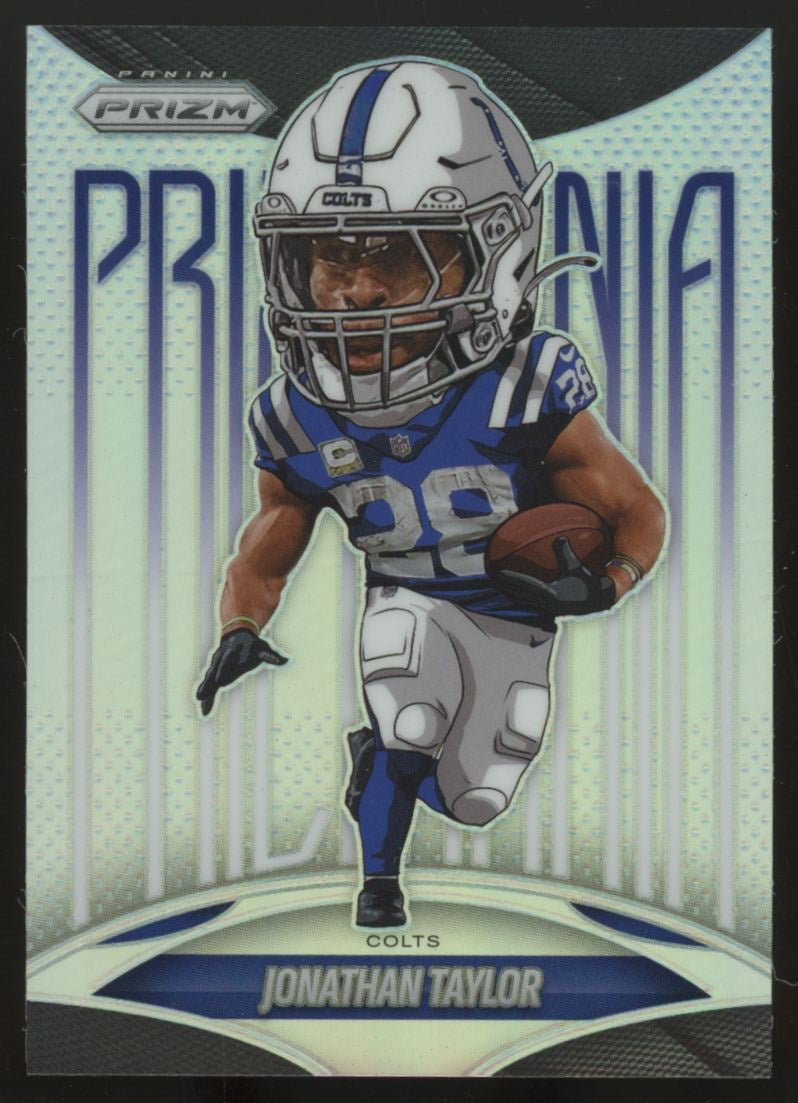 2025 Panini Prizm Jonathan Taylor Prizmania SSP #13