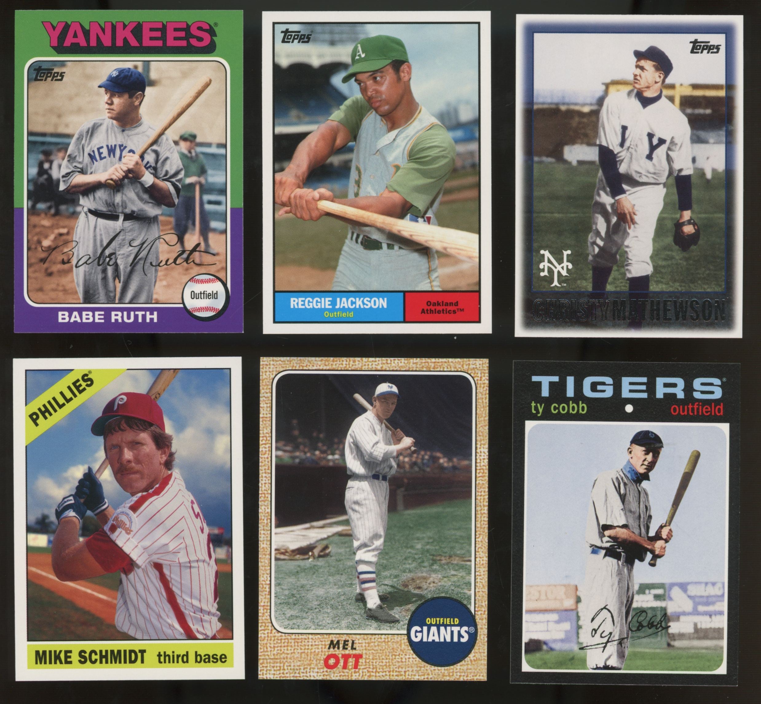 2010 Topps Baseball Vintage Legends Collection Complete Set (50/50)