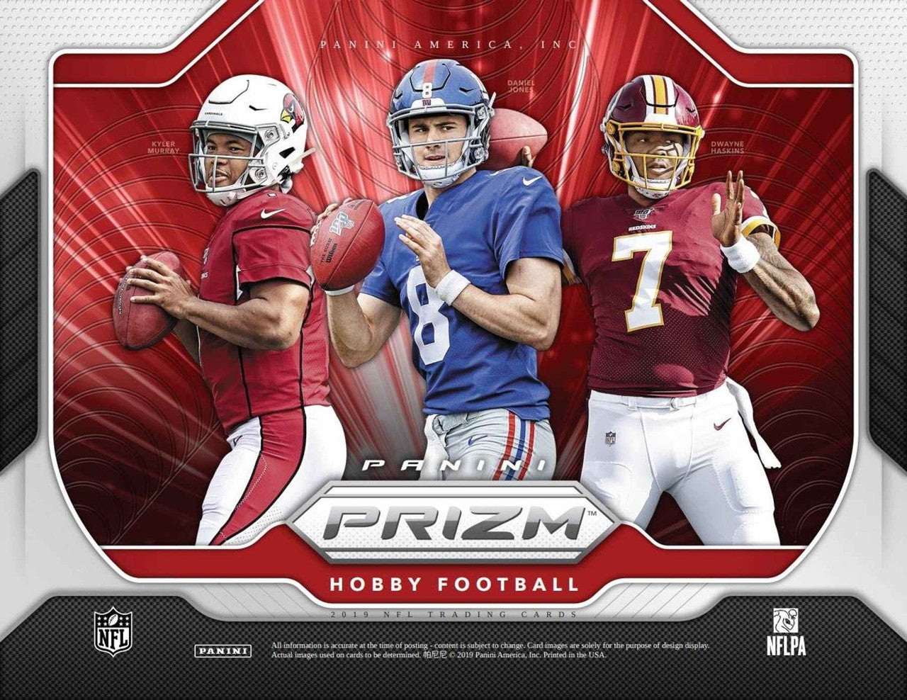 2019 Panini Prizm Football Hobby Box