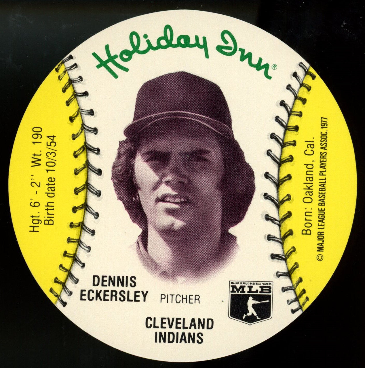 1977 Holiday Inn Dennis Eckersley MSA Disc