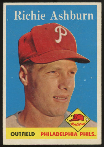 1958 Topps Richie Ashburn #230 EX