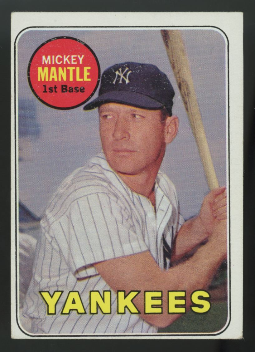 1969 Topps Mickey Mantle #500 VG