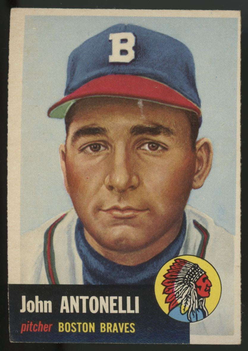 1953 Topps John Antonelli #106 VG