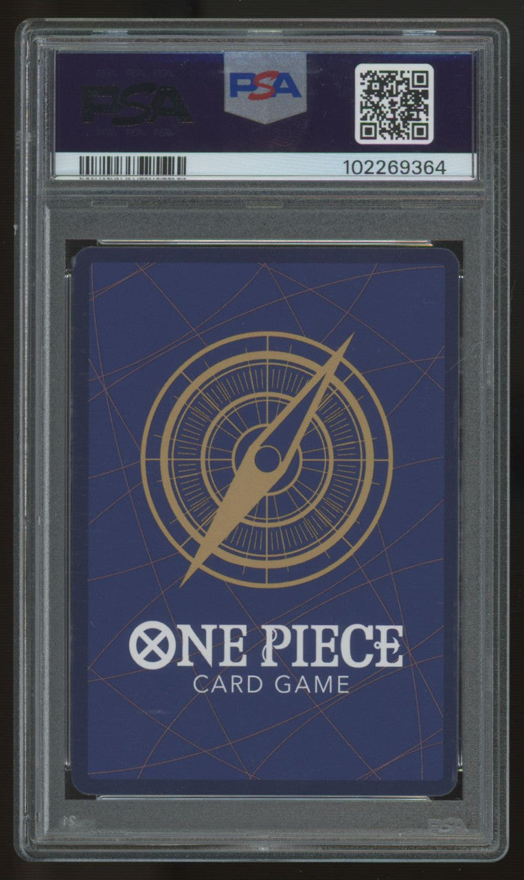 2024 One Piece Marshall D. Teach OP09 Alt Art #093 PSA 10