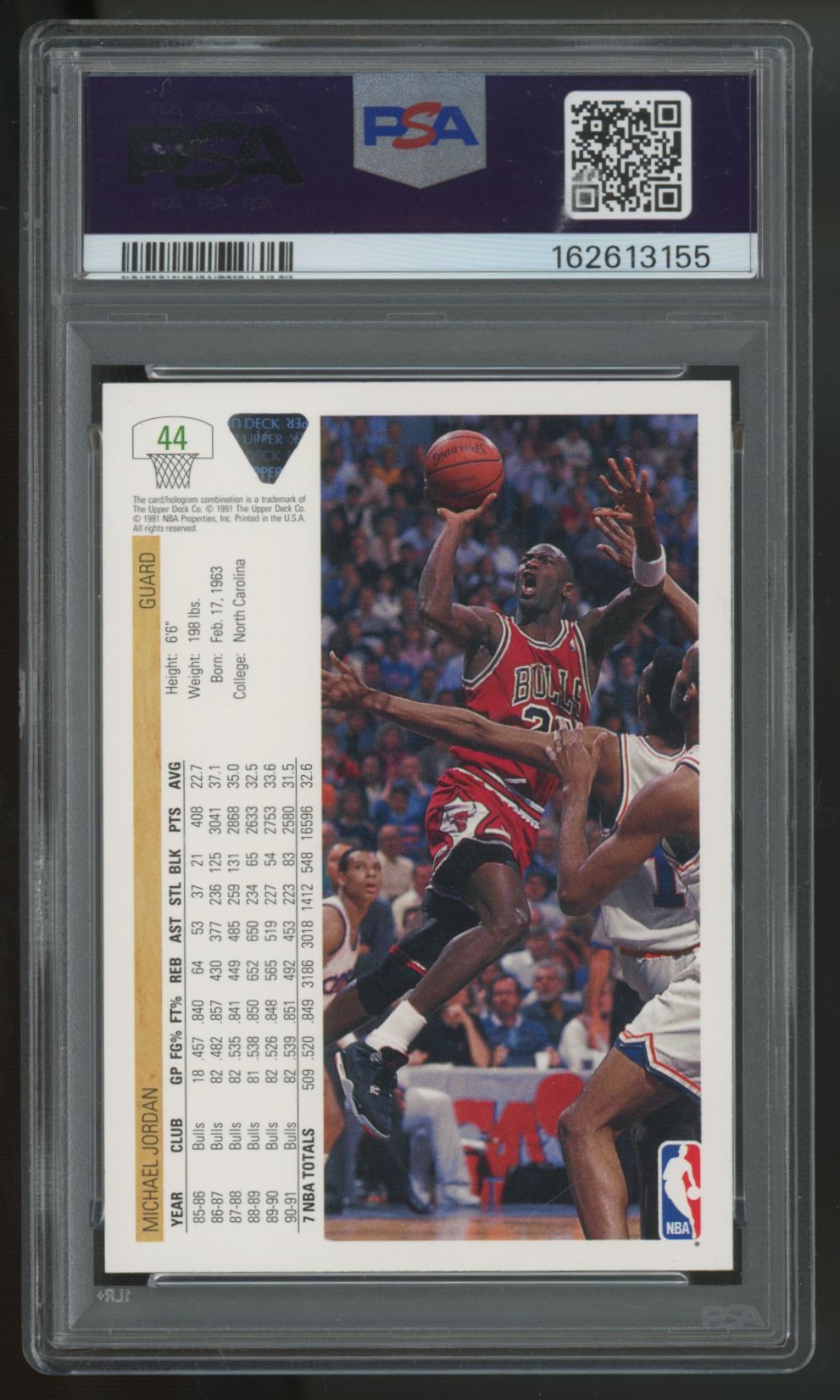 1991-92 Upper Deck Michael Jordan #44 PSA 10