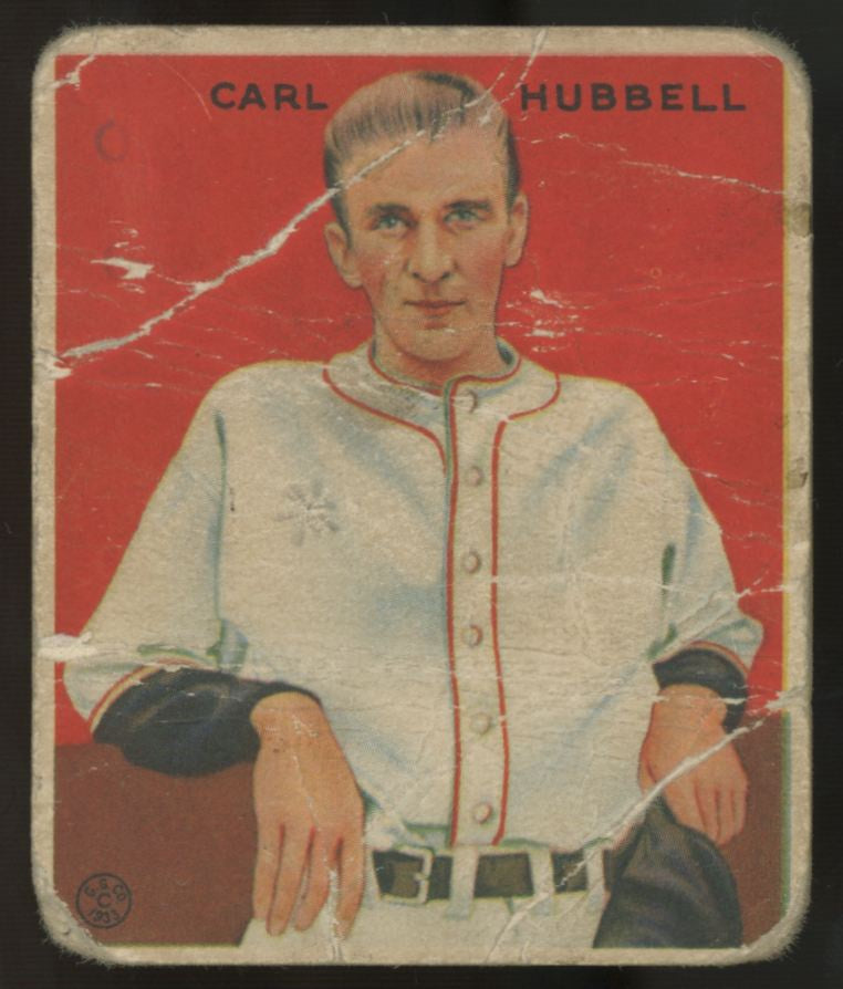 1933 Goudey Carl Hubbell #234 Poor