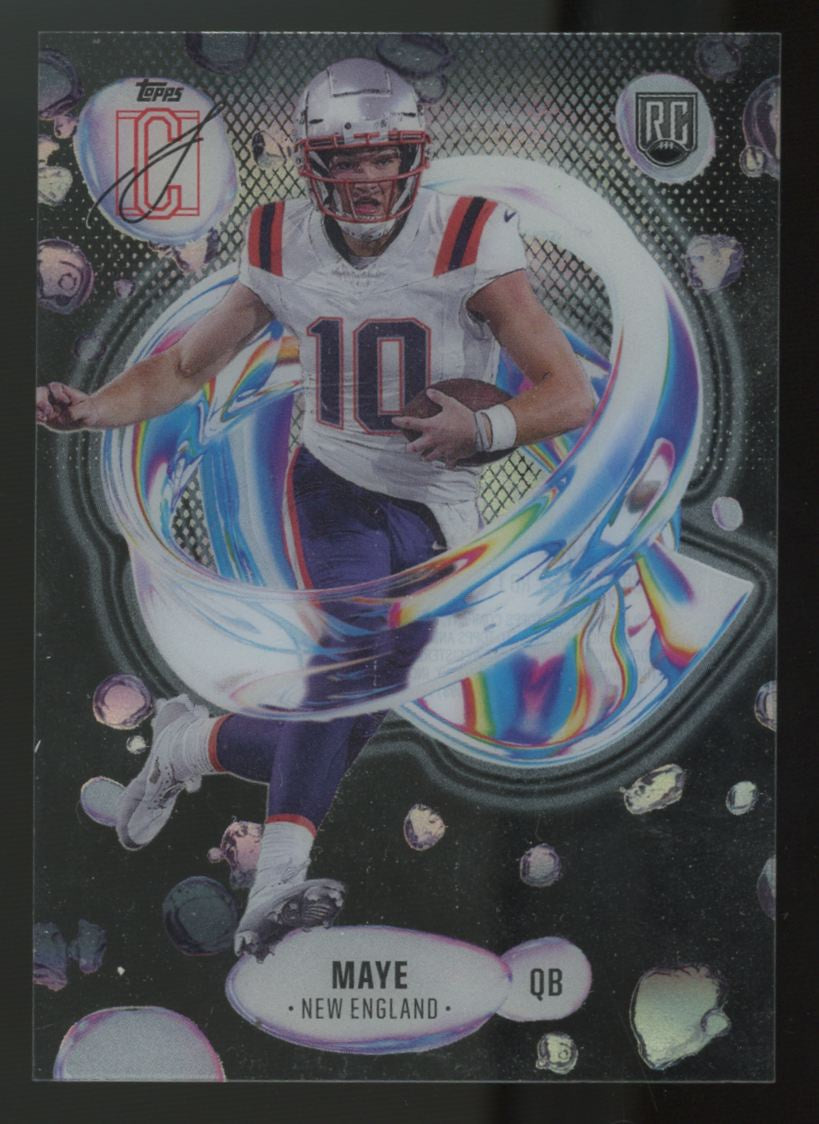 2024 Topps Signature Class Drake Maye RC Fluidity #F-3